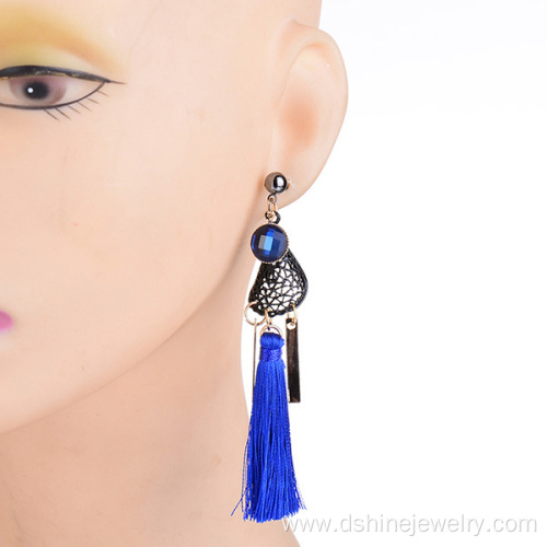 Fashion Long Earings For Women Alloy Tassel Earrings